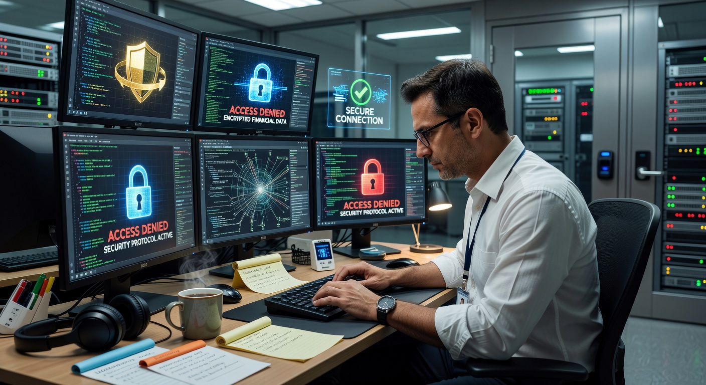 Cybersicherheit schützt Finanzdaten